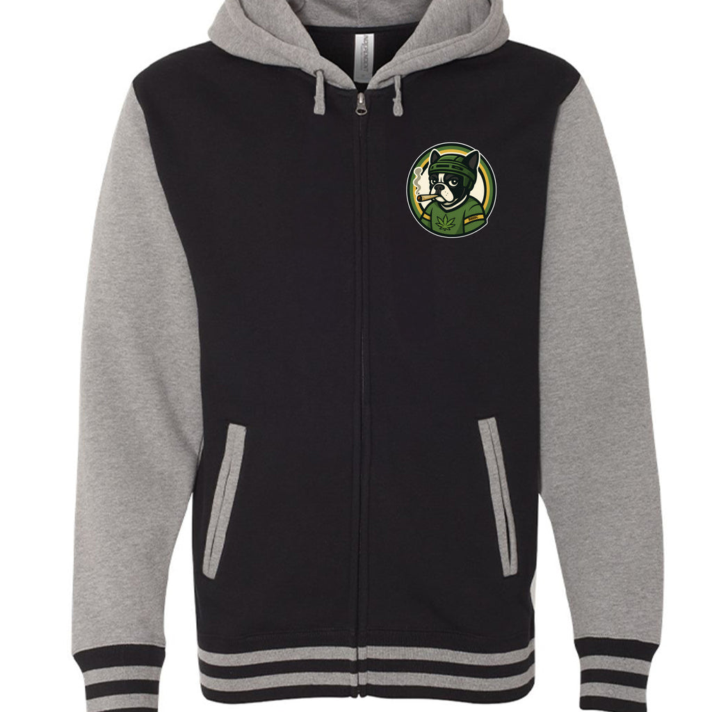 Black/ Gunmetal Heather - IND45UVZ - FRONT