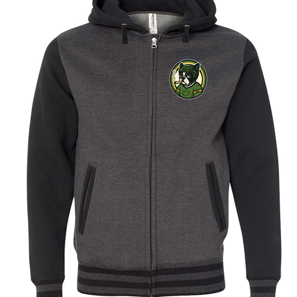 Charcoal Heather/ Black - IND45UVZ - FRONT