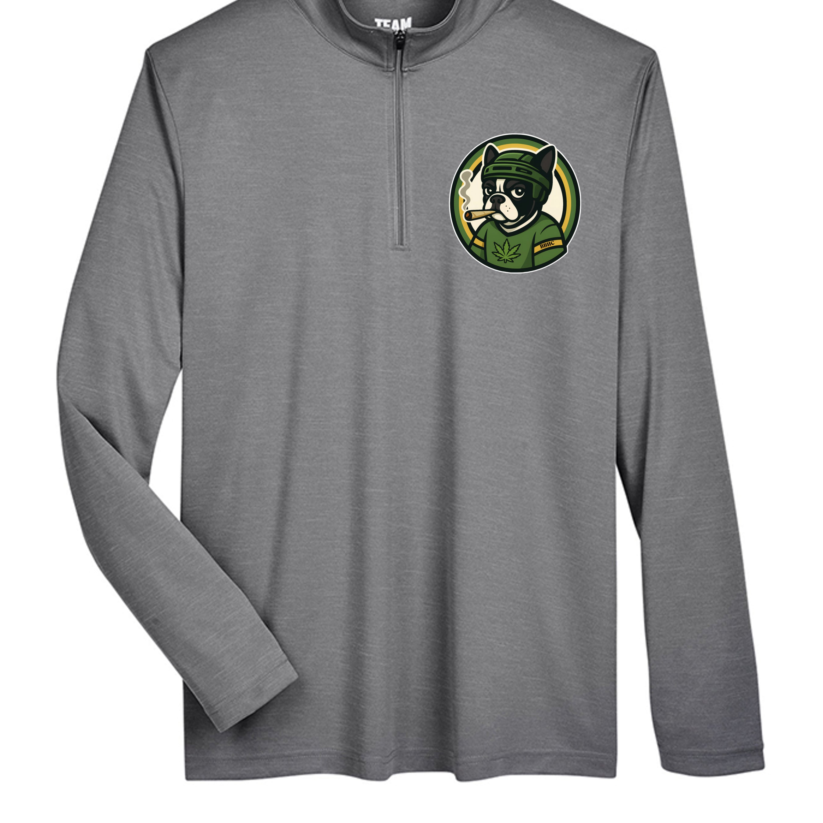 DK GREY HEATHER - TT31H - FRONT
